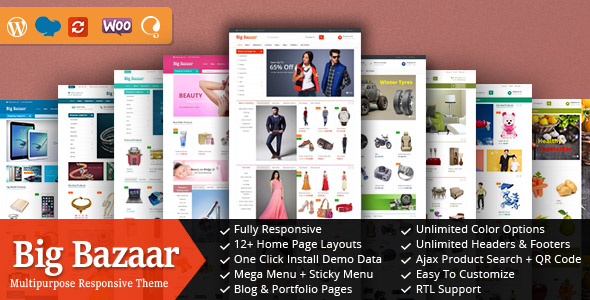 BigBazaar - Responsive WooCommerce WordPress Theme Logo