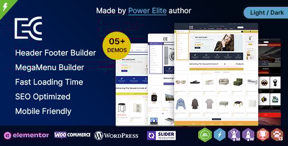 eCode WP - Multipurpose WooCommerce Elementor Theme Logo