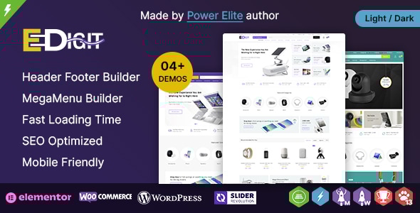 eDigit WP - Multi-purpose Elementor WooCommerce Theme Logo