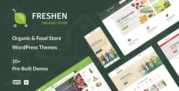 Freshen - Organic Food Store WordPress Theme Logo