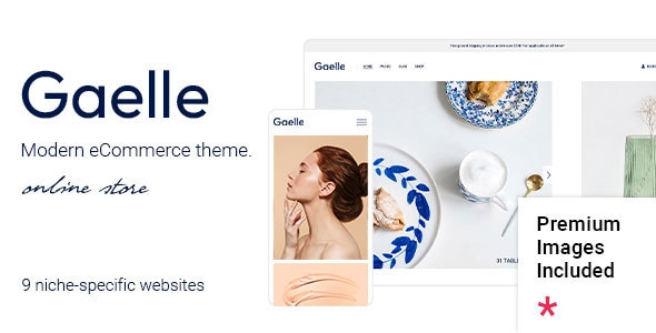 Gaelle - Elementor eCommerce WordPress Theme Logo