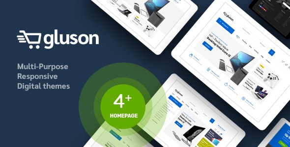 Gluson - Digital Theme for WooCommerce WordPress Logo
