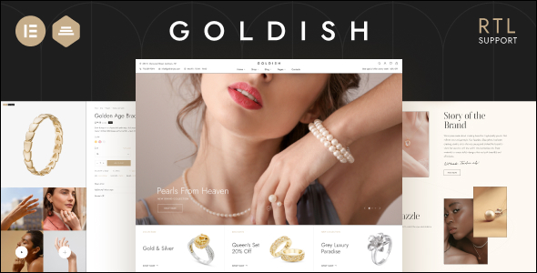 Goldish - Jewelry Store WooCommerce Theme Logo