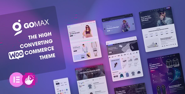 Gomax - Elementor WooCommerce WordPress Theme Logo